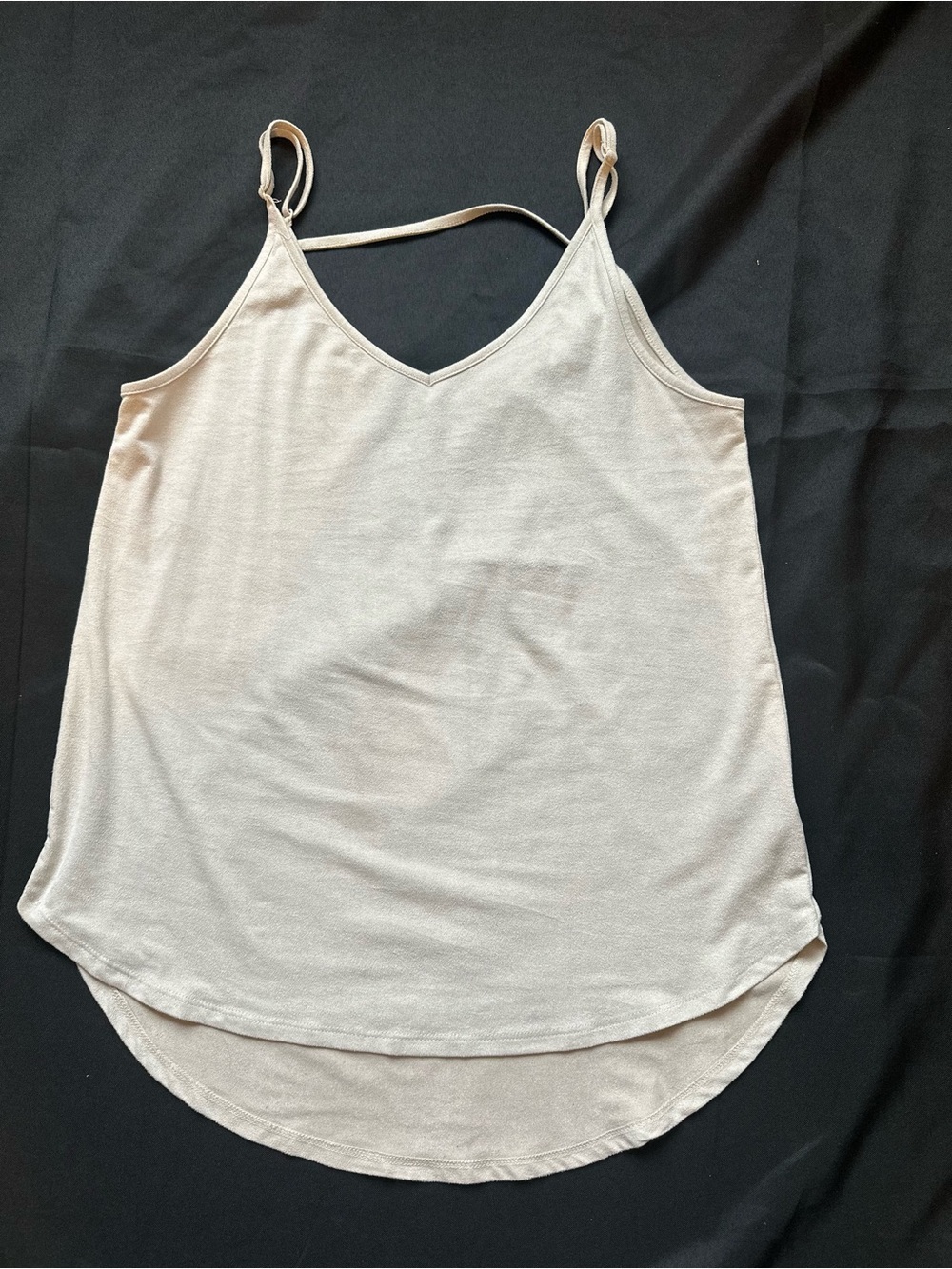 Shyanne Cream V-Neck Strappy Camisole